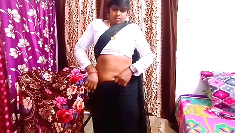 Indian housewife fucked in the bedroom with her husband