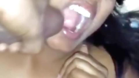 Indian girl sucks a dick and gets fucked in the woods
