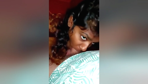 Interracial threesome with a hot brunette in a threesome