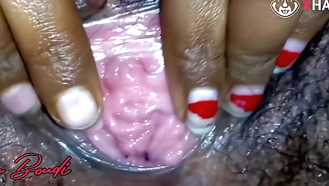 Blonde girl is going to masturbate and play with toys