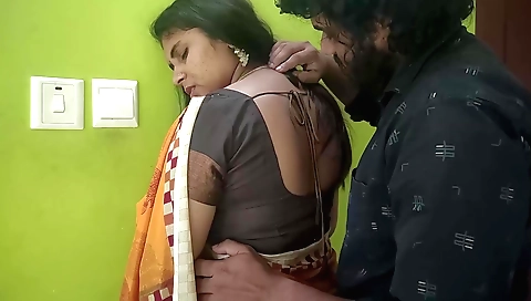 Indian couple with sexy hands show off their love for each other