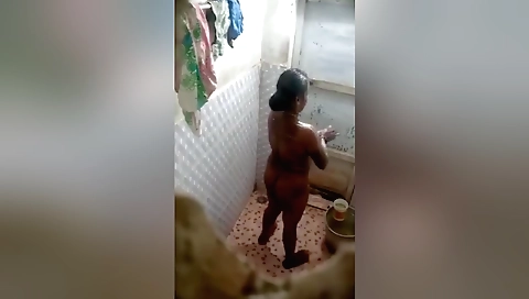 Amazing solo video of a nice amateur naked babe in lingerie
