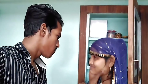 Indian hottie is fucked by her boyfriend in her bedroom