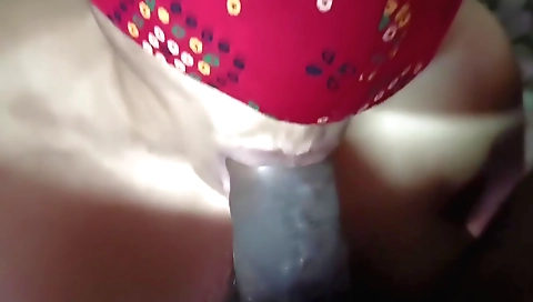 A young teen gets banged in her pussy with her manfic