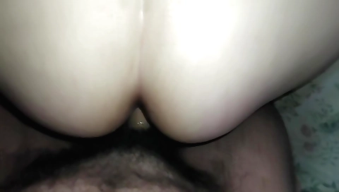 Indian whore in my friend's room masturbates and fucks