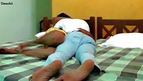 Indian amateur brunette takes a dick in her sexy pussy