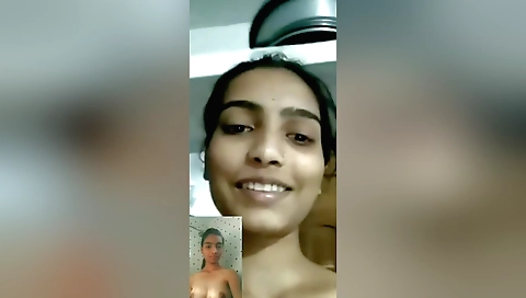 Horny girl is in a hot solo video with no clothes on