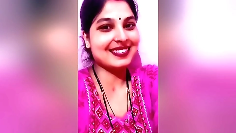 Indian woman with big boobs is fucked on the toilet