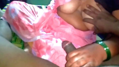 Brunette chick with big boobs takes a cock and gets fucked