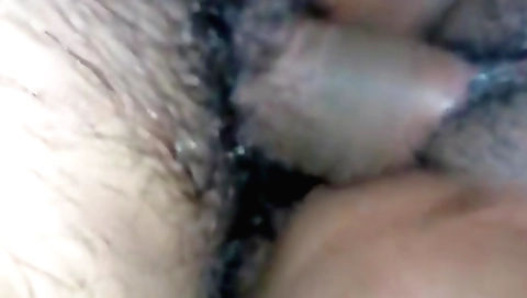 Indian amateur babe with a big ass and hairy pussy