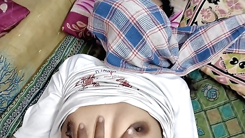 Bhabi in sexy white outfit and sexy white lingerie