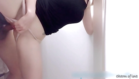 Amatour brunette 18+ enjoys being nailed in the bedroom