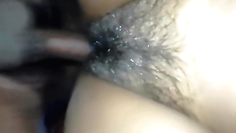 Stepsister hairy pussy is fucked hard by her stepsister
