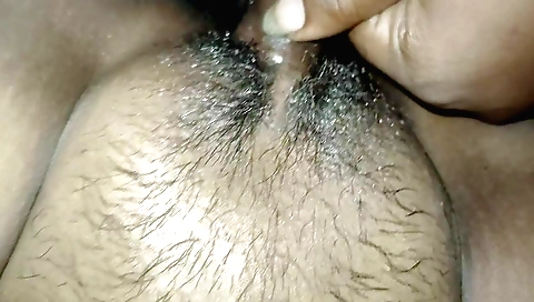 Indian babe with hairy bush is with her stepbrother