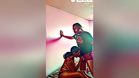 Indian brunette has her cunt filled with a big dick