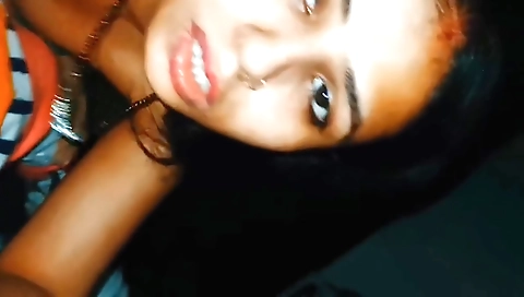 Latika is on her bed and is getting her pussy fucked