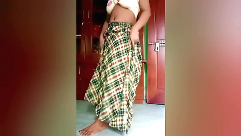 Indian woman with a great ass makes your heart race
