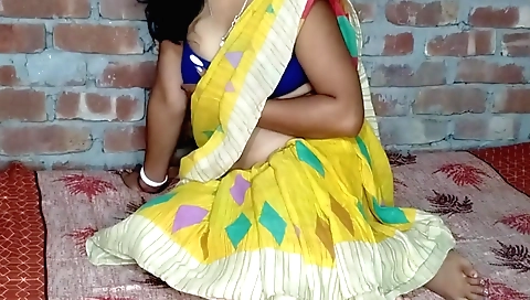Indian wife gets her stepbrother's dick deep throat