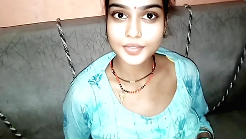 Indian girl in white panties taking shower in hot air