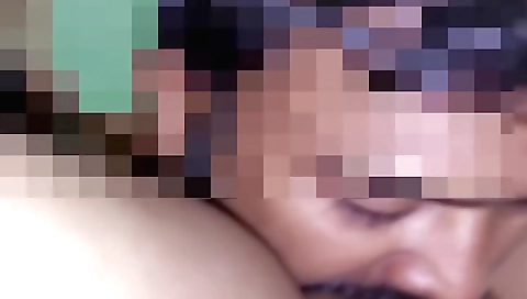 Indian hairy girl gets her hair teased in a very hot way