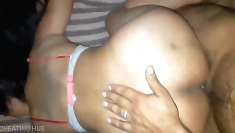 Charming teen wife and her ex-boyfriend cheating on her