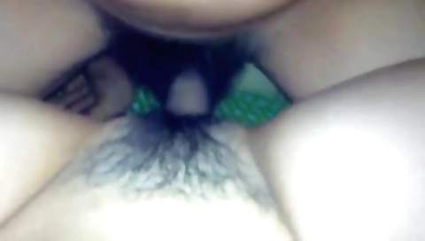 Indian girl gets her hairy pussy fucked in the home