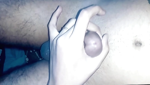 Indian handjob with a big black dick before wedding