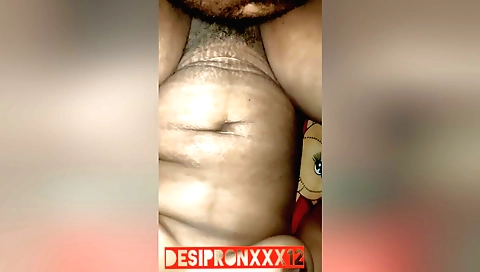 Chubby girl with a big ass is getting fucked in bed