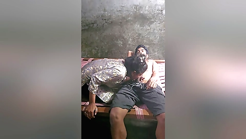 Indian teen with a shaved pussy enjoys a little sex