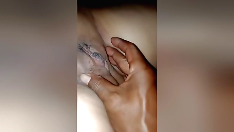 Indian girl showing her pussy in front of the camera