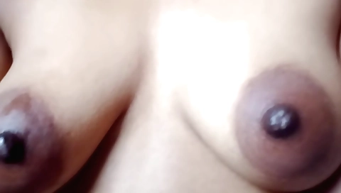 Indian solo video with naked girl on a white bedrock