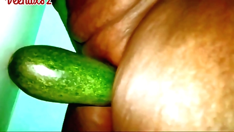 Indian teen masturbates using a dildo and vibrator