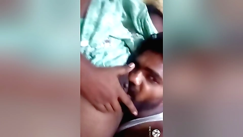Hot and sexy amateur sex tape with a horny brunette wife